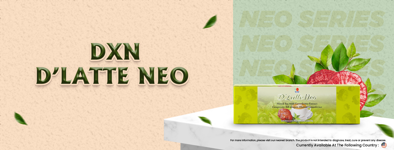 DXN D’Latte Neo Banner