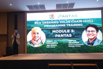 DXN Greening Value Chain (GVC) programme training